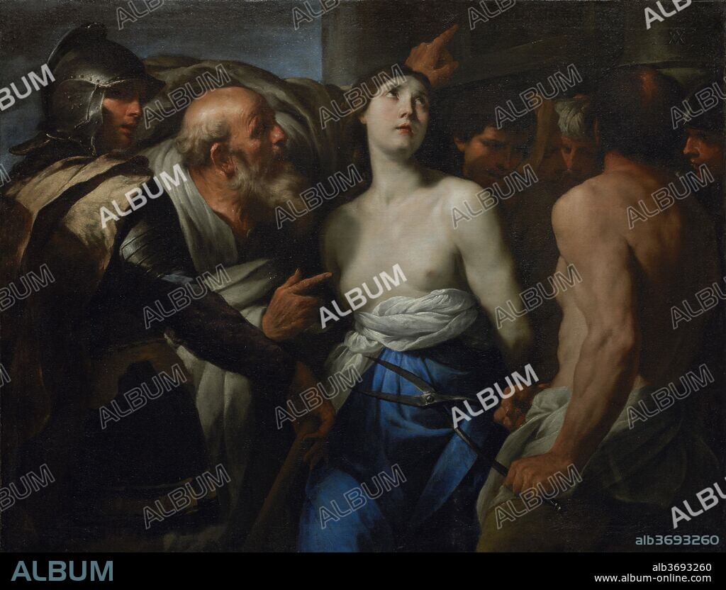 ANDREA VACCARO. The Martyrdom of Saint Agatha.