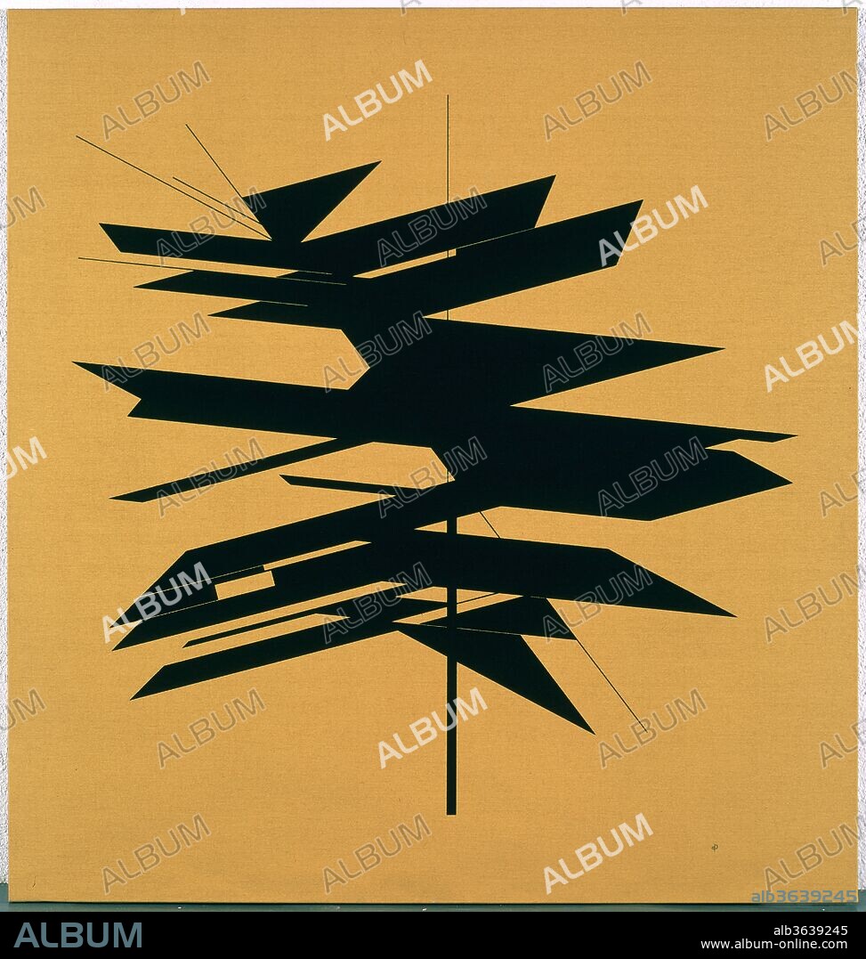 PABLO PALAZUELO DE LA PEÑA. Pablo Palazuelo / "Sidus X", 2000, 181x173.