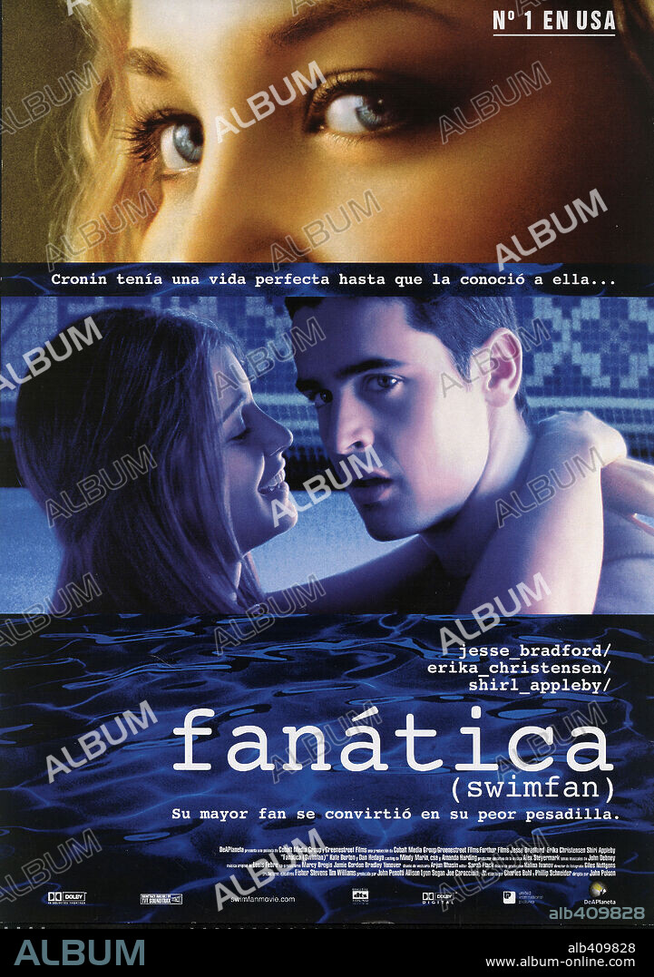 Poster of SWIMFAN, 2002, directed by JOHN POLSON. Copyright 20TH CENTURY FOX.