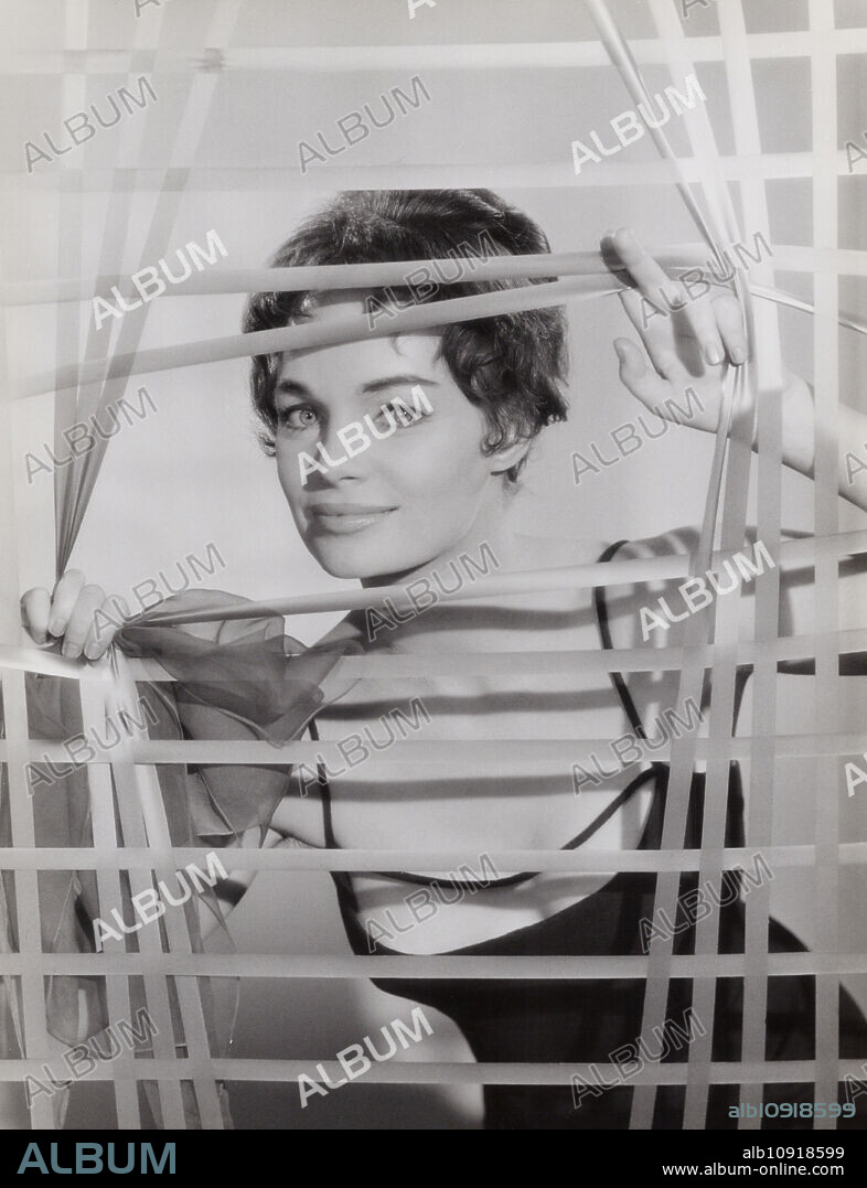German movie actress Renate Ewert, Germany early 1960s.