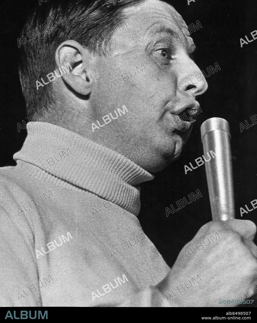 1967-08-09. Artisten och bandyspelaren Gösta Snoddas Nordgren. Foto: Göran Blom / Expressen / TT / Kod: 192. ** AFTONBLADET OUT **.