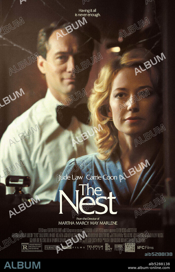 CARRIE COON et JUDE LAW dans THE NEST, 2020, réalisé par SEAN DURKIN. Copyright Element Pictures / BBC Films.