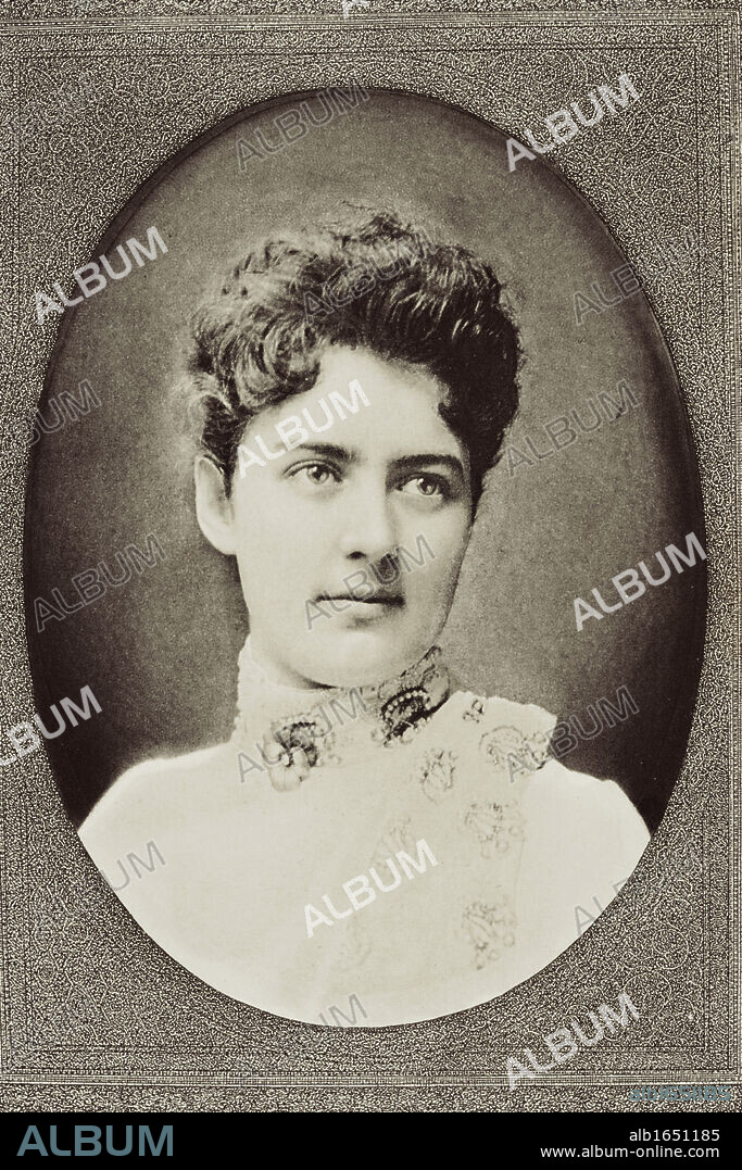 Frances Clara Folsom Cleveland Preston 1864 to 1947 wife of Stephen Grover Cleveland 22nd President of the United States of America.