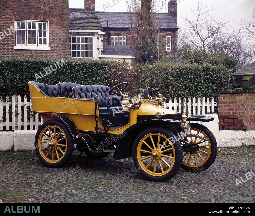A 1903 Wolseley. The Wolseley Sheep Shearing Company Limited was founded in Sydney, Australia in 1887 by Frederick York Wolseley. In 1893 the company was moved to Birmingham, England, and the works manager Herbert Austin started experimenting with motor cars, producing the first one in 1895. Wolseley motor cars were made in Great Britain from then until 1975, being among the very first British cars put into large-scale production.