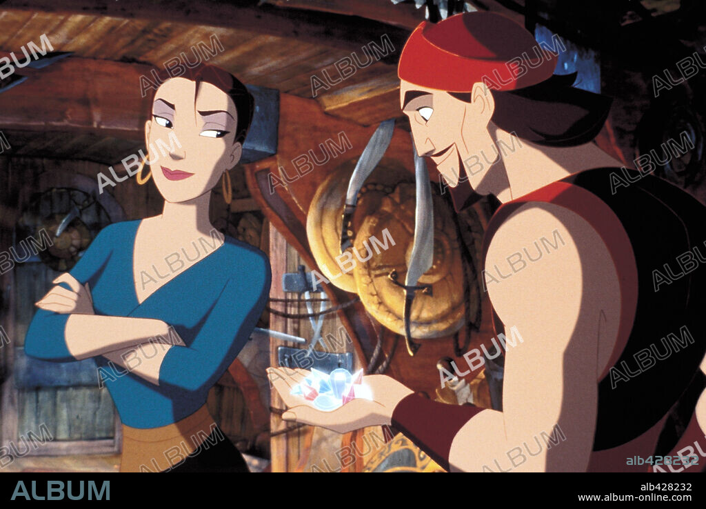 SIMBAD, LA LEYENDA DE LOS SIETE MARES, 2003 (SINBAD: LEGEND OF THE SEVEN SEAS), dirigida por PATRICK GILMORE y TIM JOHNSON. Copyright DREAMWORKS SKG.