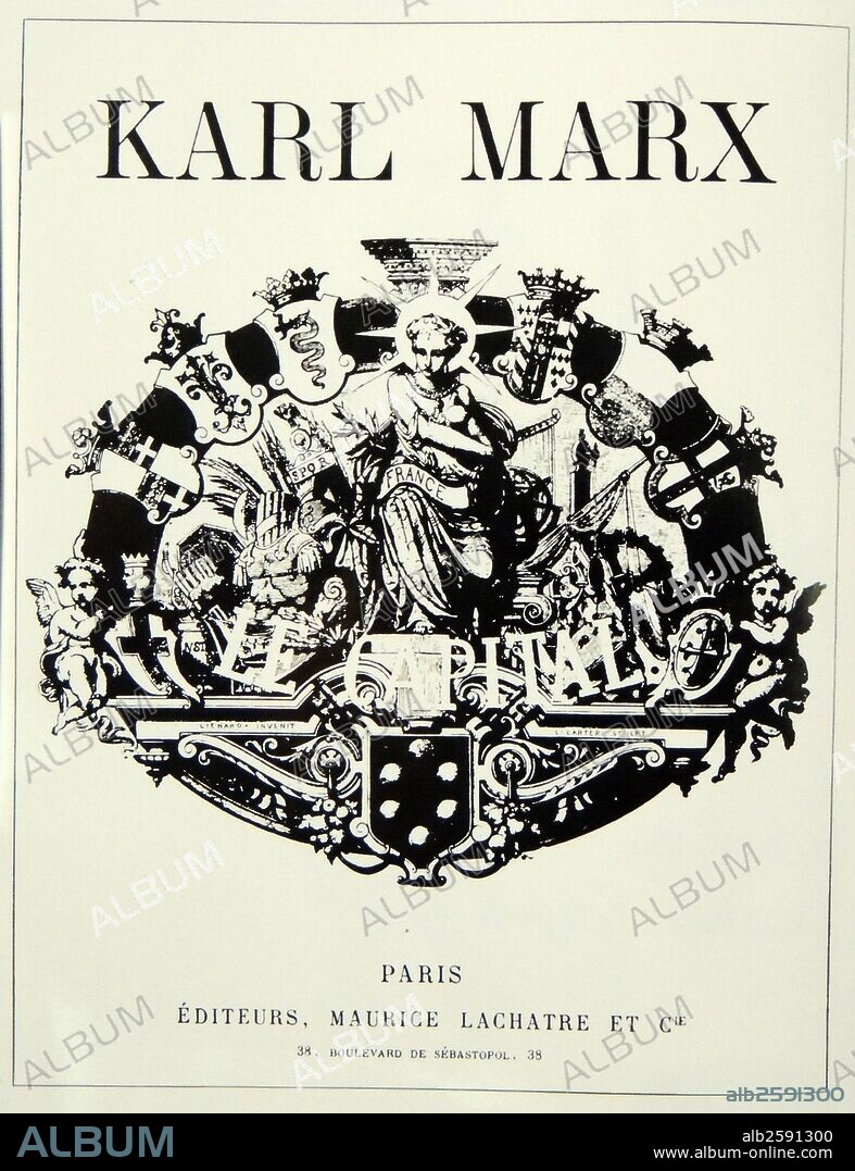 Illustration from an early twentieth century edition of Das Kapital by Karl Marx.