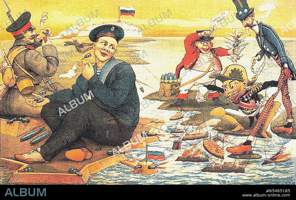 The Russo-Japanese War (8 February 1904 - 5 September 1905) was the first great war of the 20th century which grew out of the rival imperial ambitions of the Russian Empire and Japanese Empire over Manchuria and Korea. The major theatres of operations were Southern Manchuria, specifically the area around the Liaodong Peninsula and Mukden, the seas around Korea, Japan, and the Yellow Sea. The resulting campaigns, in which the Japanese military attained victory over the Russian forces arrayed against them, were unexpected by world observers. As time transpired, these victories would transform the balance of power in East Asia, resulting in a reassessment of Japan's recent entry onto the world stage. The embarrassing string of defeats inflamed the Russian people's dissatisfaction with their inefficient and corrupt Tsarist government, and proved a major cause of the Russian Revolution of 1905.