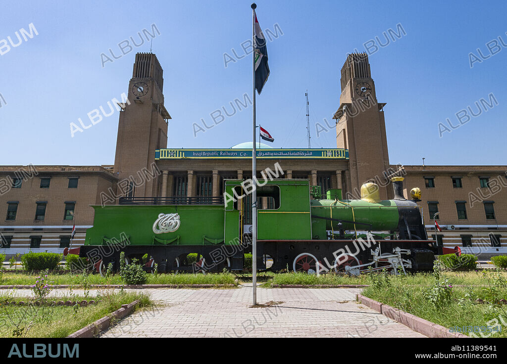 Baghdad Central Railway Station, Baghdad, Iraq, Middle East.