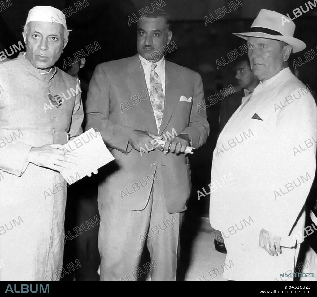 Nehru, Nasser and Tito meet to sign the establishment of the Non-Aligned Movement. 1956. The Non-Aligned Movement, founded on the Brijuni islands in Yugoslavia in 1956, and was formalized by signing the Declaration of Brijuni on July 19th, 1956. The Declaration was signed by Yugoslavia's president, Josip Broz Tito, India's first prime minister Jawaharlal Nehru and Egypt's second president, Gamal Abdel Nasser.