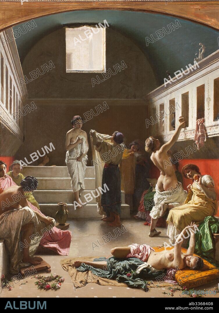 DOMENICO MORELLI. The Baths of Pompeii.