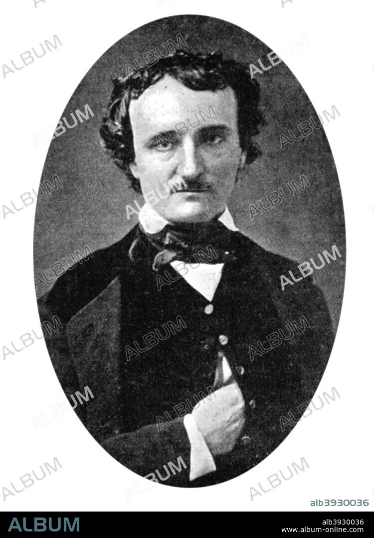 Edgar Allan Poe (1809-1849), American author and poet, early 20th century. Best known for his tales of mystery and the macabre, Poe was one of the early American practitioners of the short story and a progenitor of detective and crime fiction.