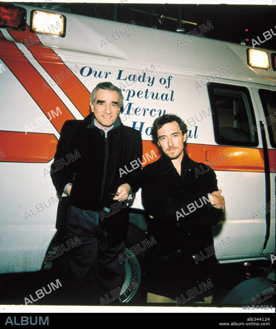 MARTIN SCORSESE en AL LÍMITE, 1999 (BRINGING OUT THE DEAD), dirigida por MARTIN SCORSESE. Copyright TOUCHSTONE PICTURES / CARUSO, PHILLIP.