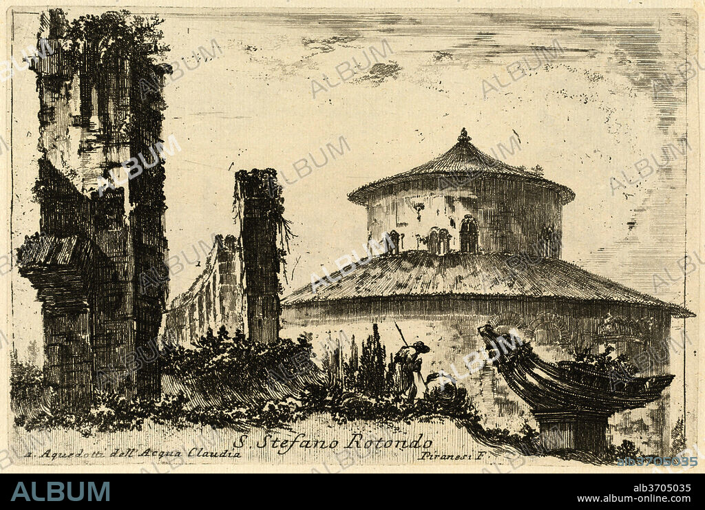 GIOVANNI BATTISTA PIRANESI AND VARIOUS ARTISTS. Varie vedute di Roma antica e moderna disegnate e intagliate da celebri autori. Dated: published 1748. Dimensions: page size: 22.4 x 33.5 cm (8 13/16 x 13 3/16 in.)  overall size (volume closed): 22.3 x 33.8 x 3.9 cm (8 3/4 x 13 5/16 x 1 9/16 in.). Medium: 1 vol: etched title page and 149 etchings (full-page, versos blank), 48 signed by Piranesi, artists include Niccolo Mogalli, Philothee-Fran ois Duflos, Jean-Laurent Legeay, Bellicard, P. Anesi, Jean Barbault, P.L. Magini.