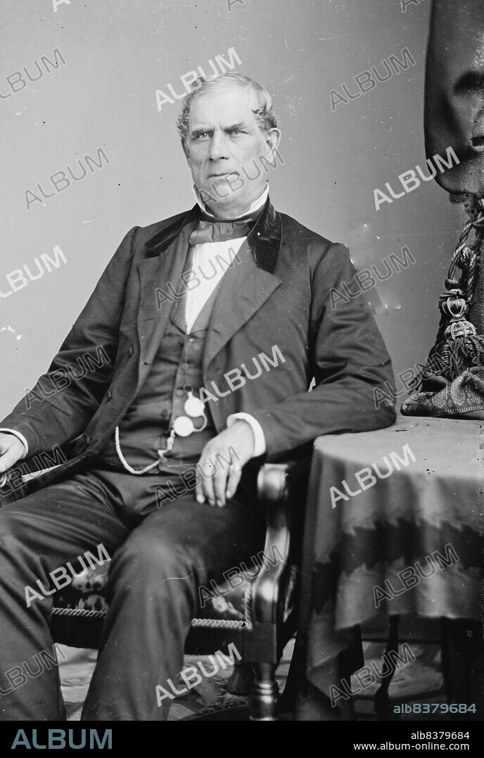 Hon. Thurlow Weed, between 1855 and 1865. [Printer, newspaper publisher and politician].