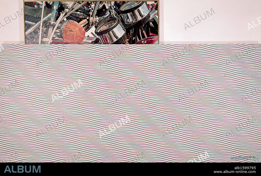 Shih-li by Bridget Riley, 1975, b.1931.