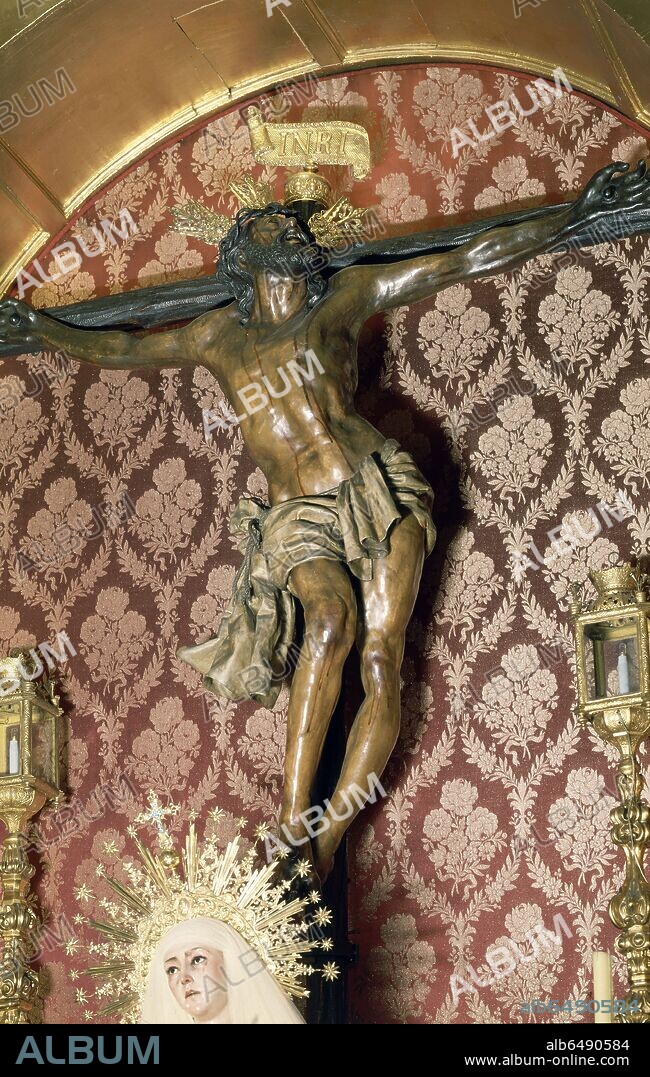 MARCOS CABRERA. CRISTO DE LA EXPIRACION - SIGLO XVI.