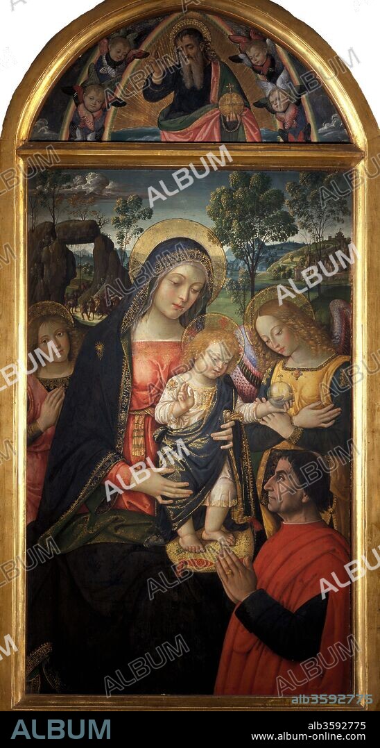 PINTURICCHIO. Madonna della Pace.