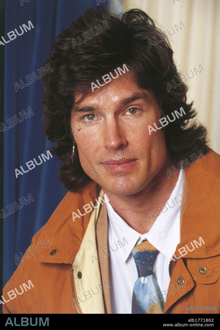 Portrait of Ronn Moss. Portrait of the American actor Ronn Moss. 1990s.