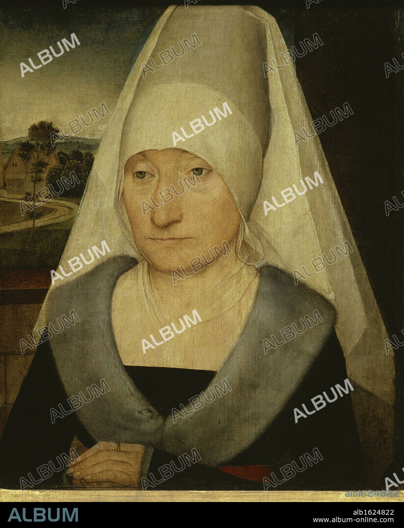 Portrait of an Old Woman   15th C.  Hans Memling (c.1433-1494/Netherlandish)  Oil on Wood   Musee du Louvre, Paris.