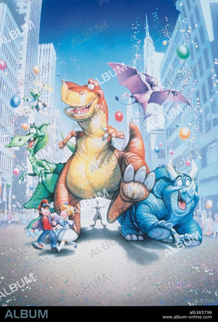 REX, UN DINOSAURIO EN NUEVA YORK, 1993 (WE'RE BACK! A DINOSAUR'S STORY), dirigida por SIMON WELLS. Copyright MCA/UNIVERSAL PICTURES.