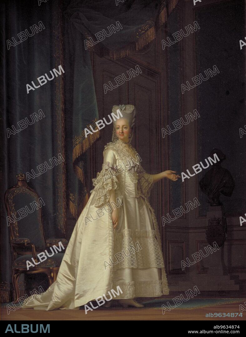 VIGILIUS ERICHSEN. The Dowager Queen Juliane Marie of Denmark, 1778.