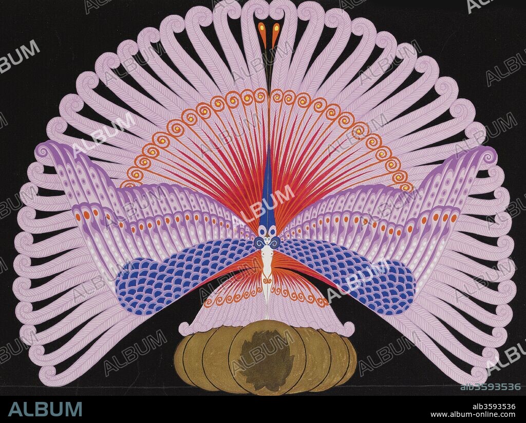 ERTé (ROMAIN DE TIRTOFF). Les Oiseaux.
