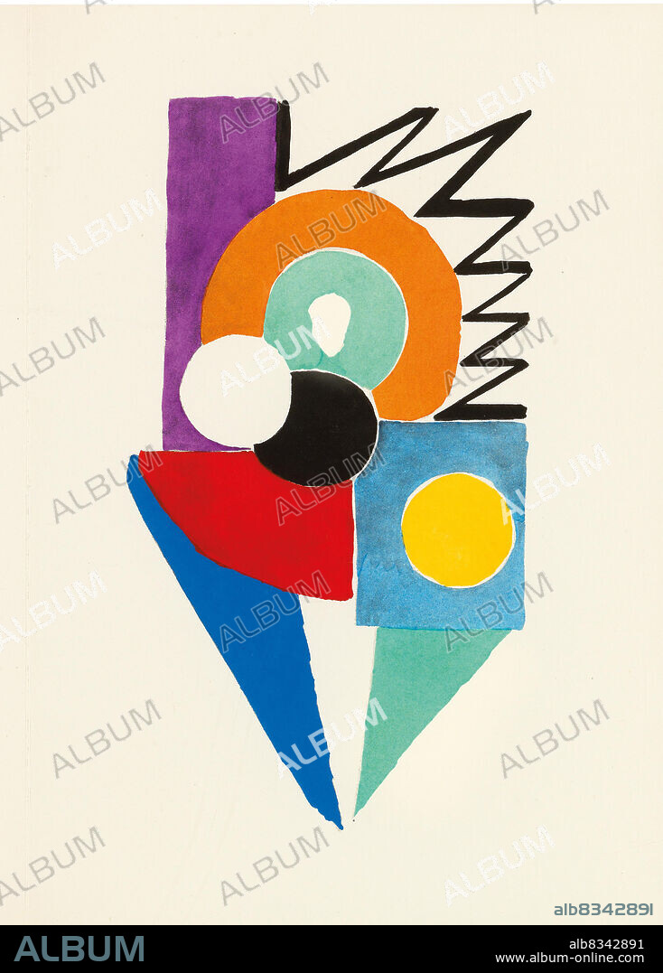 SONIA DELAUNAY (DELAUNAY-TERK). From "Robes Poems".