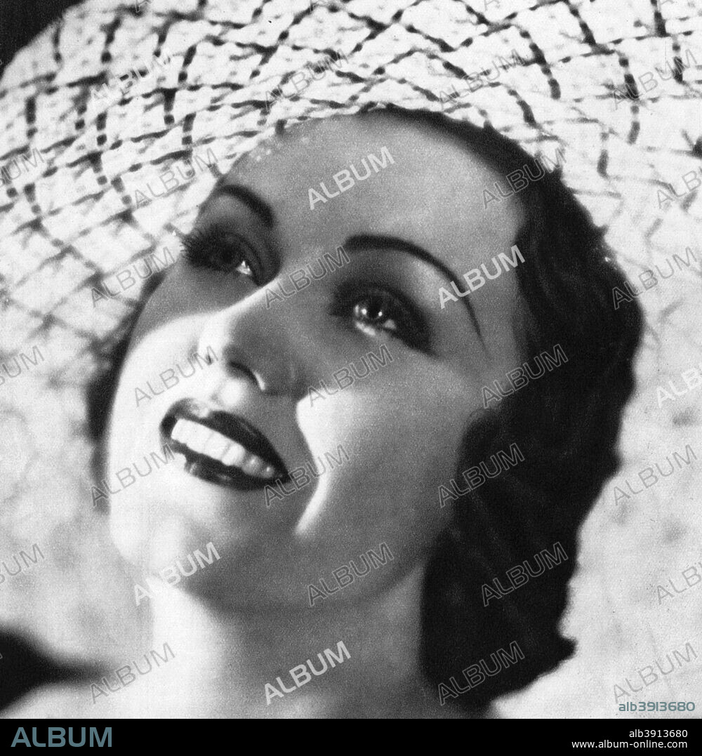 Fay Wray, Canadian-born American film actress, 1934-1935. Fay Wray (1907-2004) is best remembered for her performance in the original King Kong (1933). Taken from Meet the Film Stars, by Seton Margrave. (London, 1934-1935).