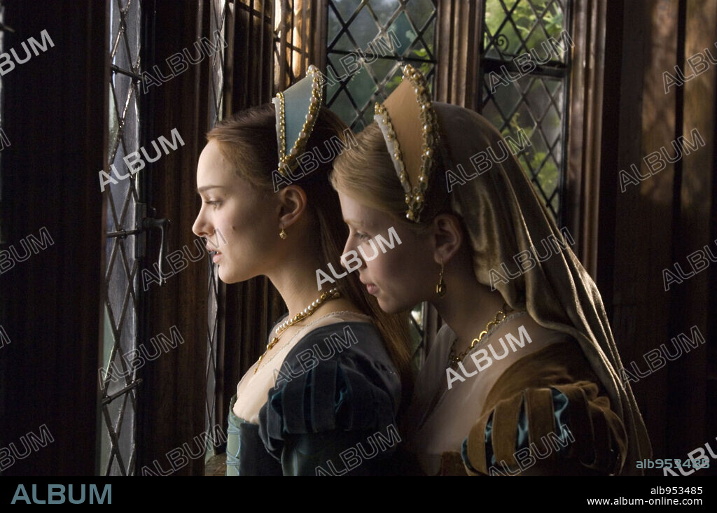 NATALIE PORTMAN und SCARLETT JOHANSSON in THE OTHER BOLEYN GIRL, 2007, unter der Regie von JUSTIN CHADWICK. Copyright BBC FILMS / BAILEY, ALEX.