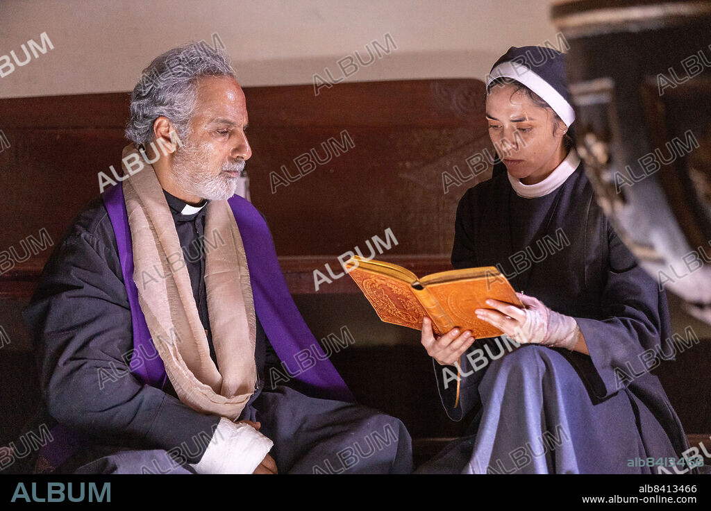 MARIA EVOLI en LA EXORCISTA, 2022, dirigida por ADRIAN GARCIA BOGLIANO. Copyright BTF Media / Grupo Mórbido.
