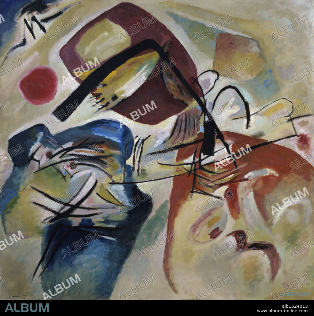 WASSILY KANDINSKY. The Black Arc by Vasily Kandinsky 1912 1866