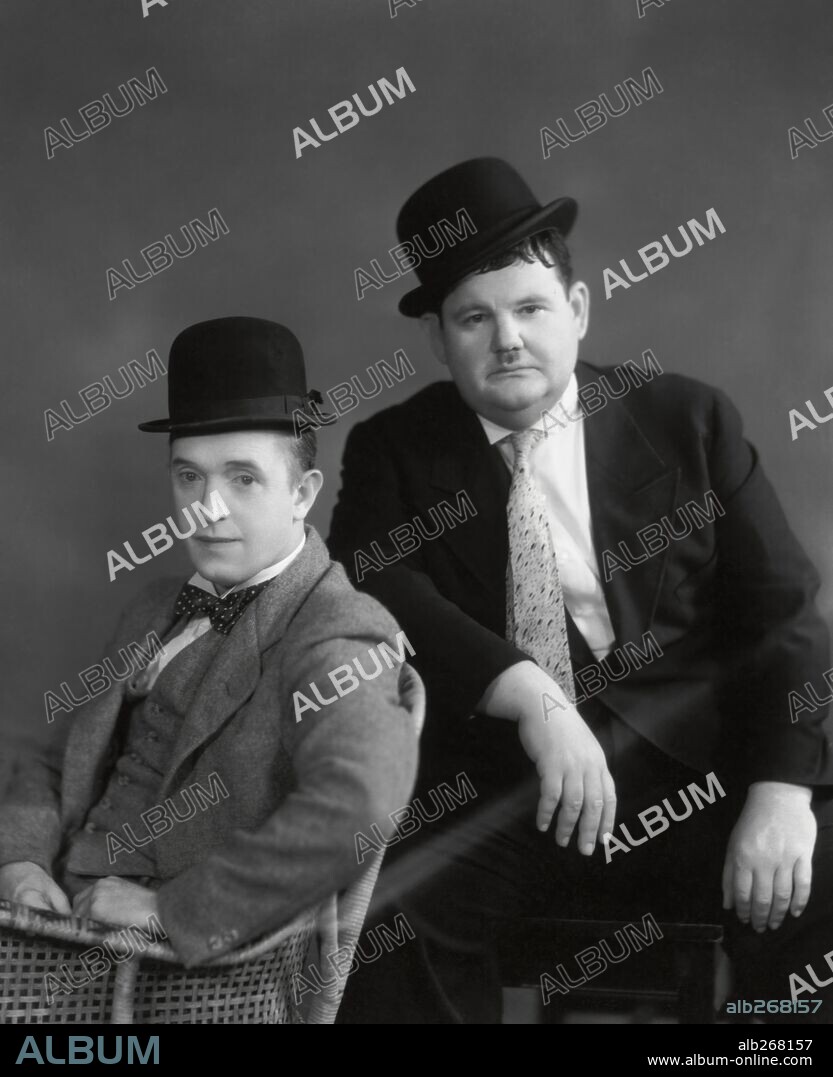 OLIVER HARDY and STAN LAUREL.