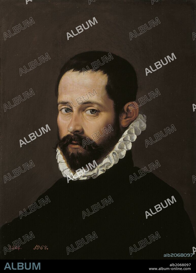 Anonymous / 'Diego Hurtado de Mendoza (?)', 1560-1600, Spanish School, Oil on panel, 45 cm x 33 cm, P00295.