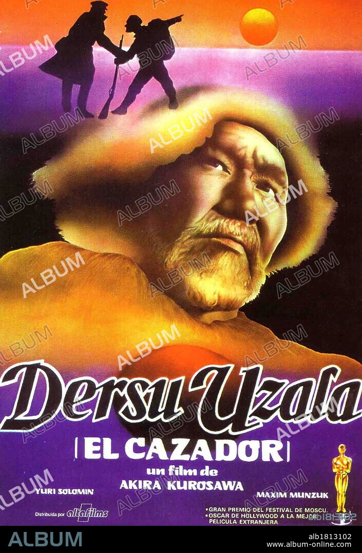 Poster de DERSU UZALA-EL CAZADOR, 1975 (DERSU UZALA), dirigida por AKIRA KUROSAWA. Copyright ATELIER 41/SATRA.