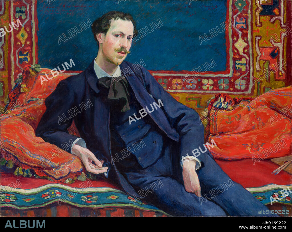 MONFREID, GEORGE-DANIEL (GéO) DE. Portrait of the artist René Andreau (1870-1945).