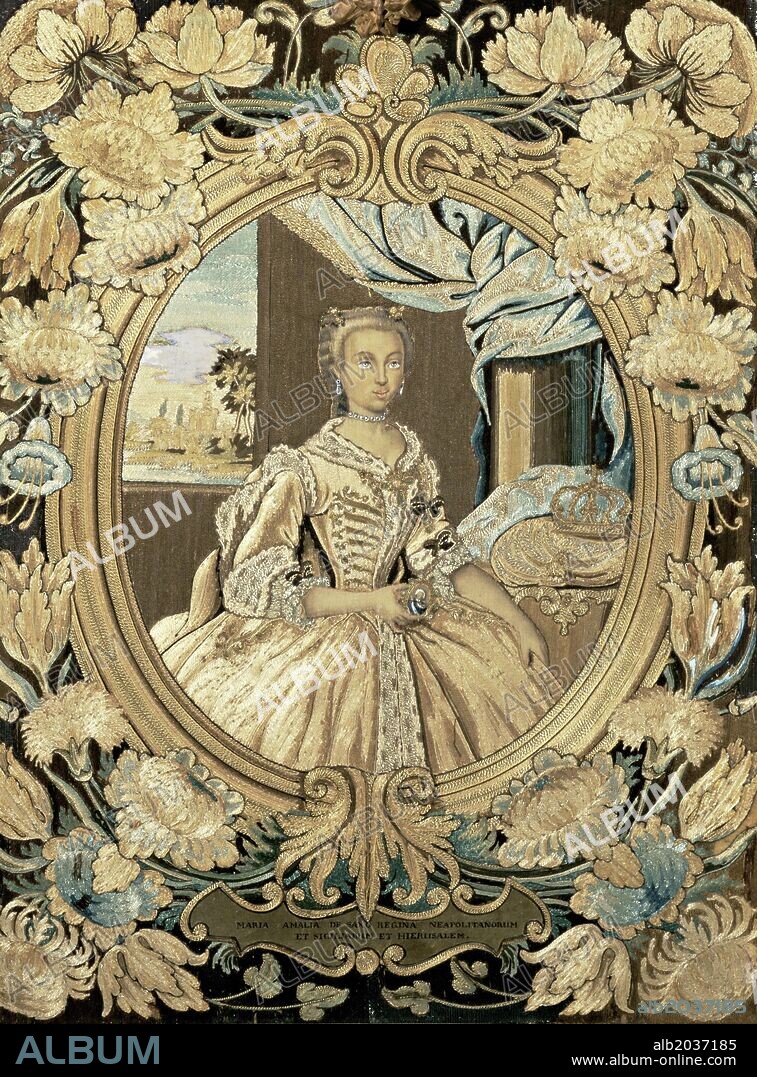 'Maria Amalia of Saxony', 18th.