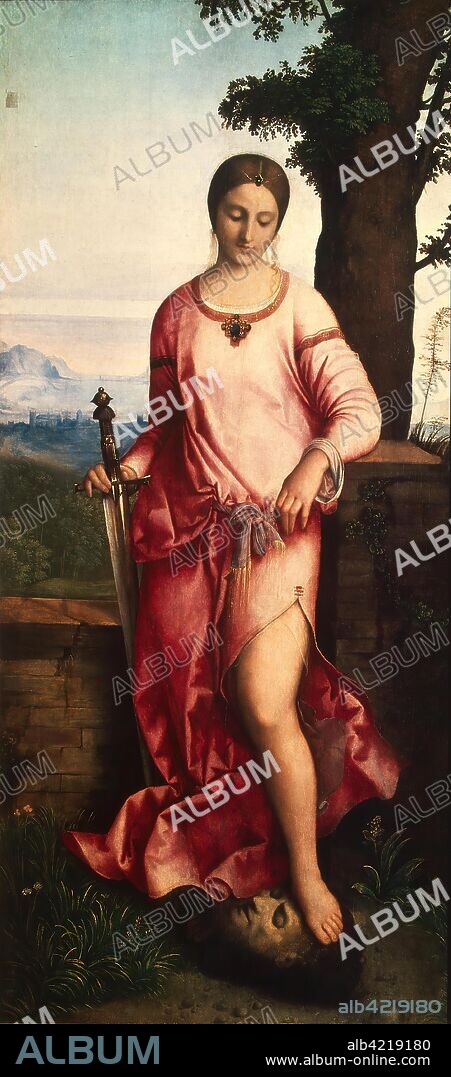 GIORGIONE (GIORGIO BARBARELLI DA CASTELFRANCO). 'Judith'. Italy, 1504. Dimensions: 144x68 cm.