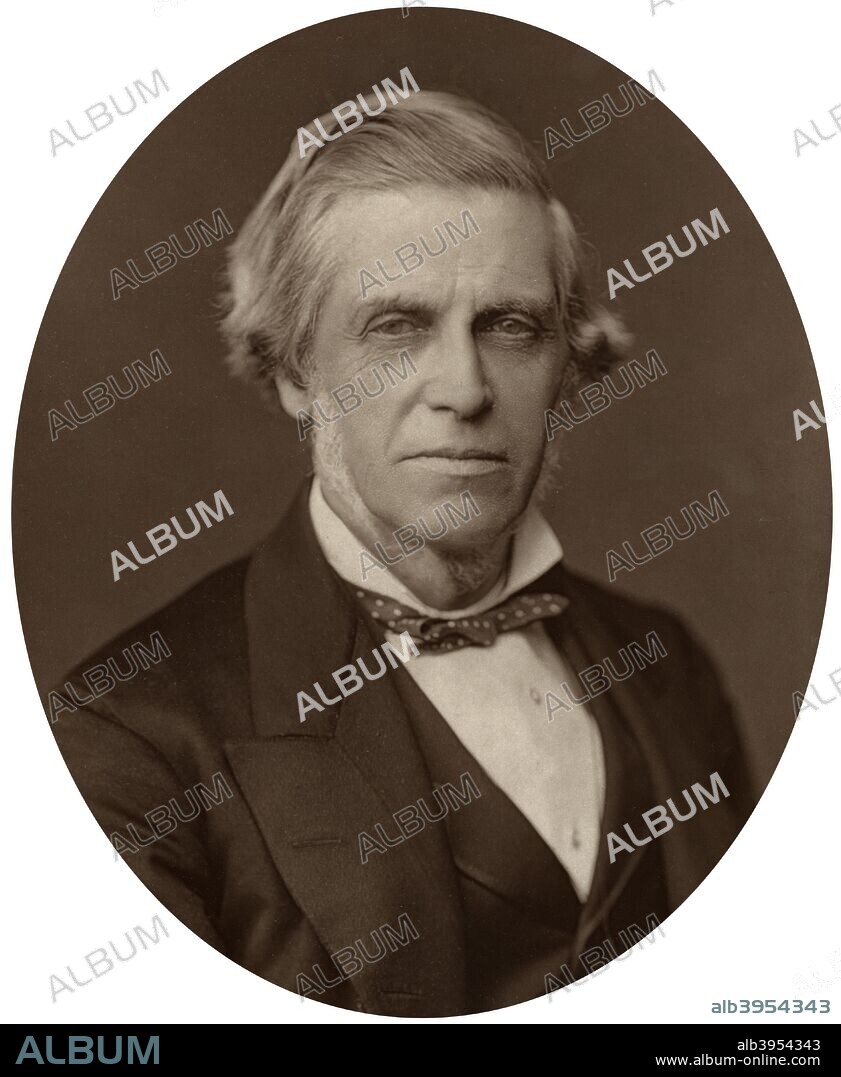 William Bowman, Fellow of the Royal Society, 1880. In 1839 he became a member of the Royal College of Surgeons of England. The following year he was appointed junior demonstrator of anatomy and curator of the museum at King's College. He became full surgeon to the hospital in 1856. In 1846 he had become assistant surgeon to the Royal London Ophthalmic Hospital, Moorfields; and  became full surgeon in 1851. Bowman became the leading opthalmic surgeon in London. He also took an interest in nurse training and was instrumental in setting up St John's House, and the Nightingale Fund Council.  From Men of Mark: a gallery of contemporary portraits of men distinguished in the Senate, the Church, in science, literature and art, the army, navy, law, medicine, etc. Photographed from life by Lock and Whitfield, with brief biographical notices by Thompson Cooper. (Conducted by G. C. Whitfield.) (London, 1876-1883).