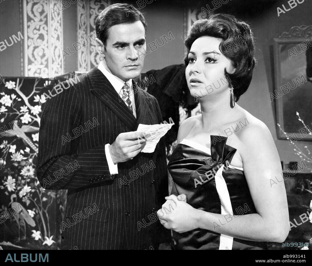 CARLOS ESTRADA y MARUJITA DIAZ en LA CUMPARSITA, 1961, dirigida por ENRIQUE CARRERAS.