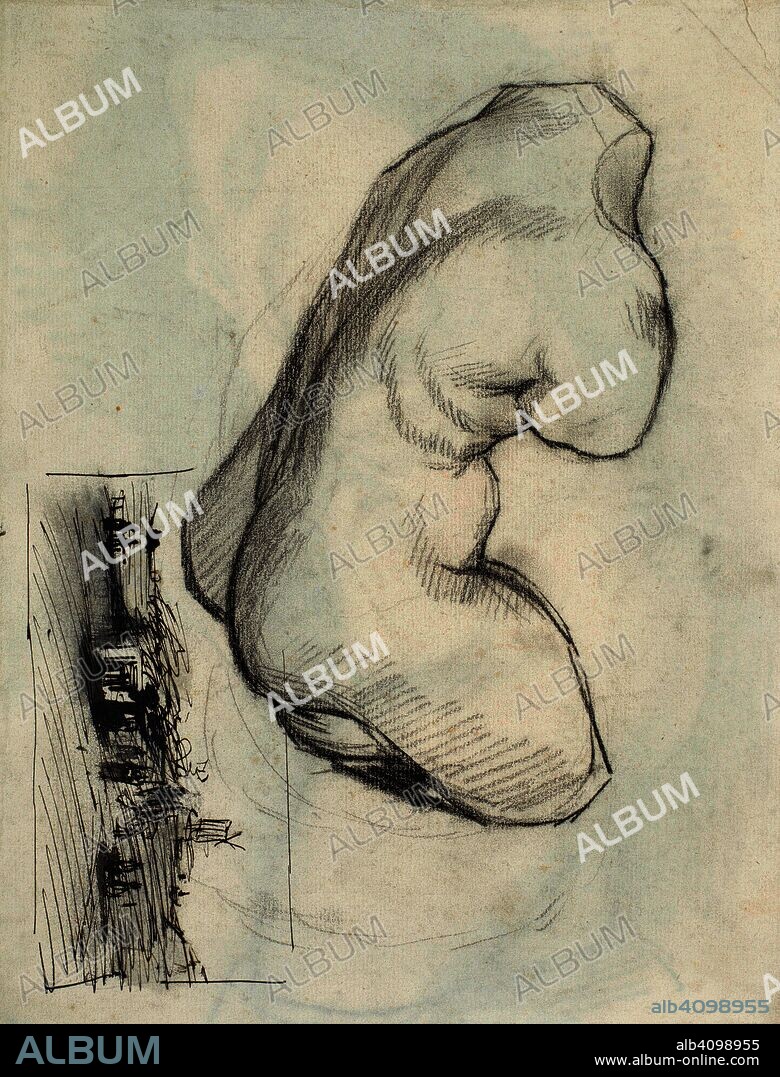 VINCENT VAN GOGH. Torso of Venus. Date: 1887, Paris. Dimensions: 32.1 cm x 24.6 cm.