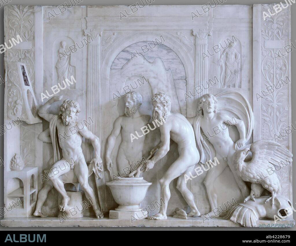 'Forge of Hephaestus'. Italy. Ferrara, Circa 1508. Dimensions: 83,0x106,0 cm.