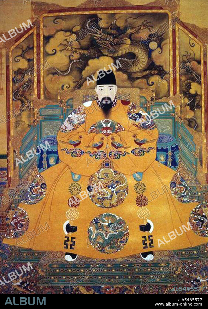 Emperor Hongzhi, 10th ruler of the Ming Dynasty (r. 1487-1505). Personal Name: Zhu Youtang, Zhu Yòutáng. Posthumous Name: Jingdi, Jìngdì. Temple Name: Xiaozong, Xiàozong. Reign Name: Ming Hongzhi, Ming Hóngzhì. The Hongzhi Emperor was 10th emperor of the Ming Dynasty in China between 1487 and 1505. Born Zhu Youtang, he was the son of the Chenghua Emperor and his reign as emperor of China is called the Hongzhi Silver Age. His era name means 'Great Government'. He was a wise and peace-loving ruler. Hongzhi took only one empress and had no concubine. He remains the sole monogamous emperor in Chinese history.