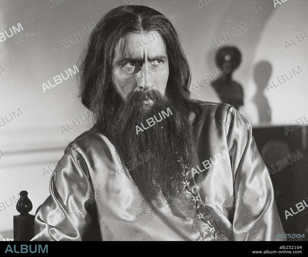 CHRISTOPHER LEE in RASPUTIN: THE MAD MONK, 1966. Copyright HAMMER.