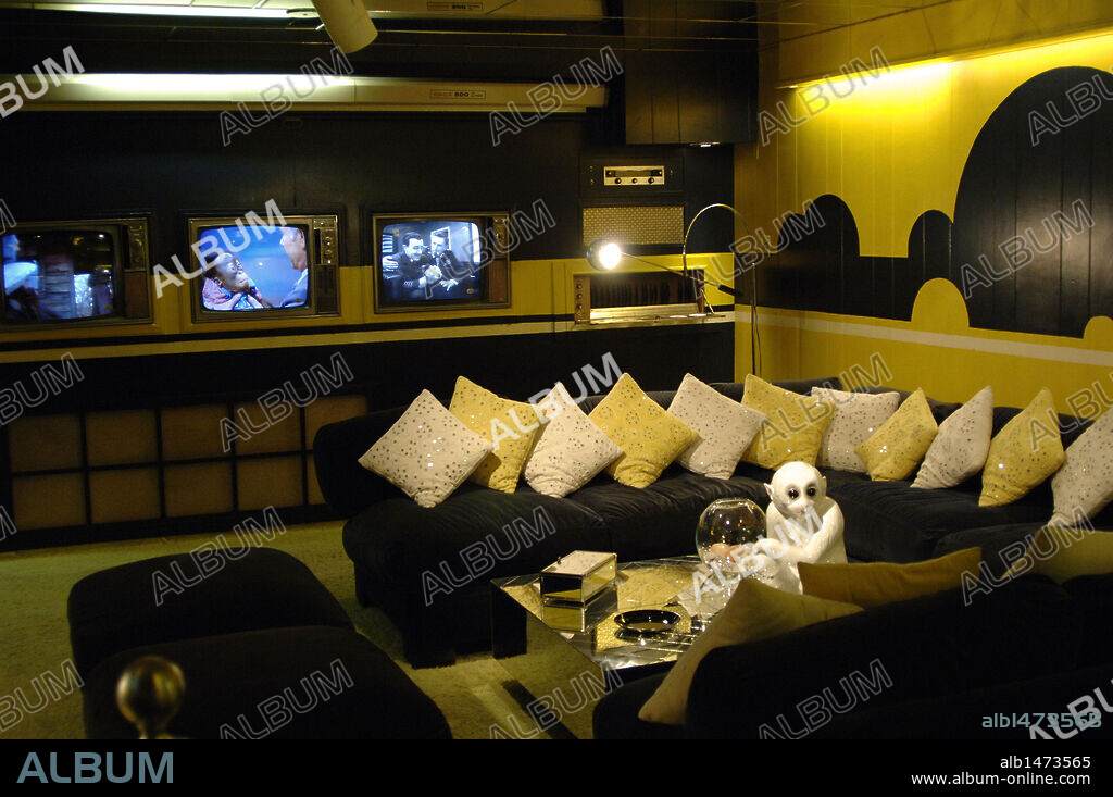 Tennessee. Memphis. Graceland Mansion to Elvis Presley (1935-1977). Inside. USA.