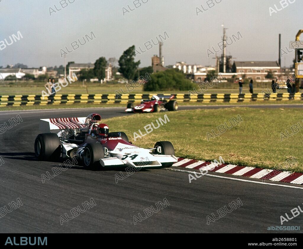 Niki Lauda's Formula 1 debut for the BRM team in a P160 at the Argentine GP, Buenos Aires Autodrome, Argentina, 28 Jan 1973.