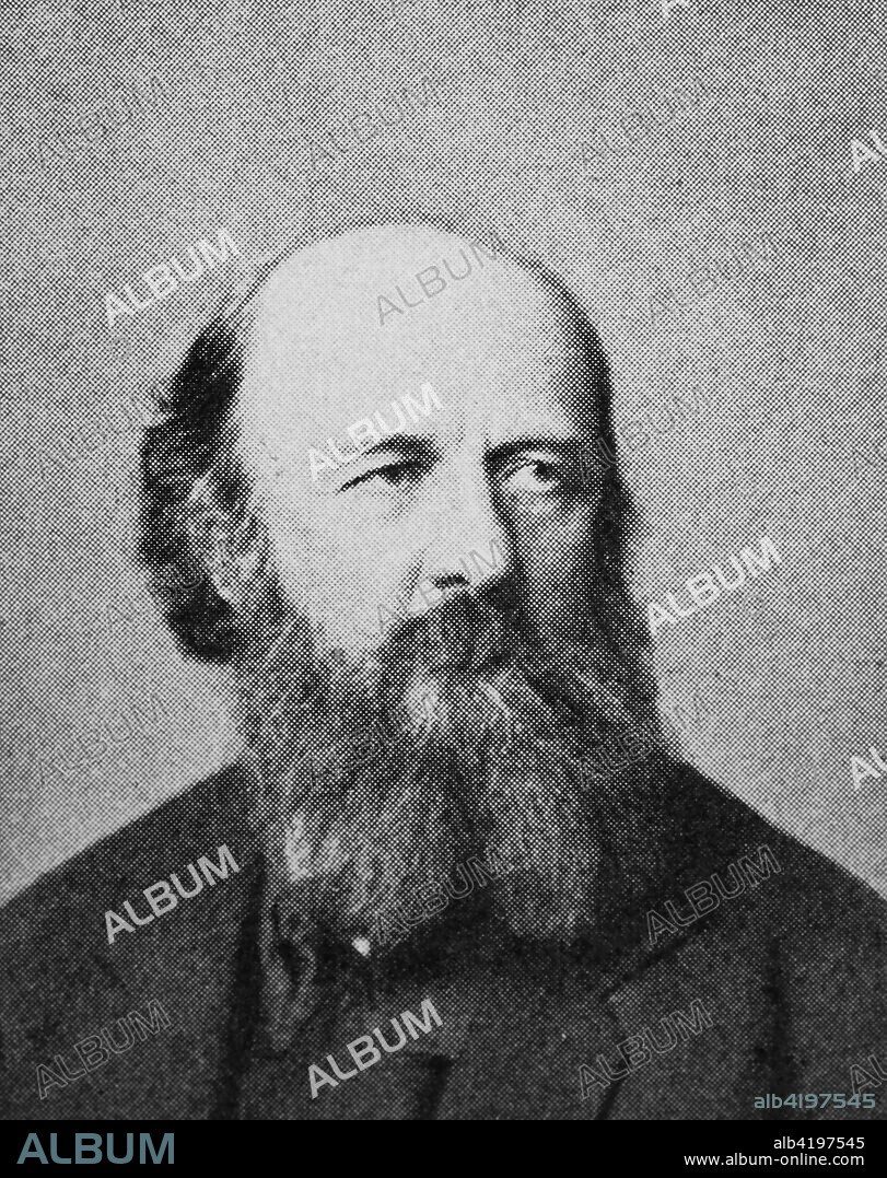Johannes Schilling, 23 June 1828 in Mittweida - 21 March 1910 in Klotzsche near Dresden, was a German sculptor, Reproduction of a photo/image from the year 1890, digital improved.