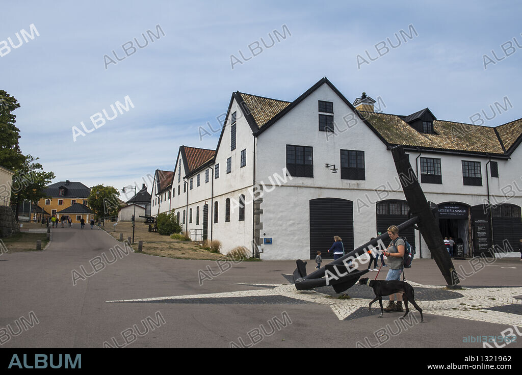 The Naval base of Karlskrona, UNESCO World Heritage Site, Sweden, Scandinavia, Europe.