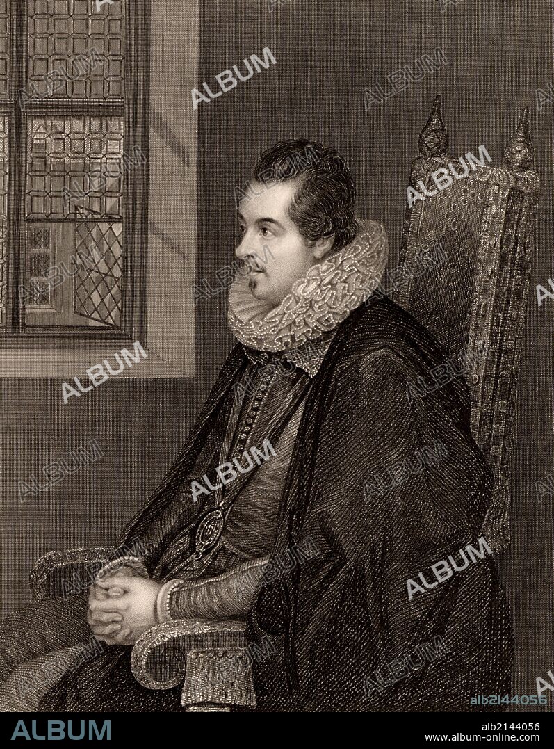 Charles Blount, Earl of Devonshire, 8th Baron Mountjoy (1563-1606) English courtier and soldier. Engraving. (Photo by: Universal History Archive/UIG via Getty Images).