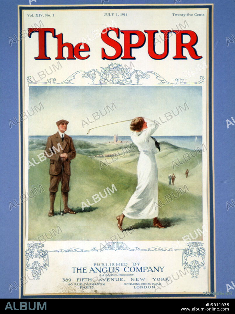 The Spur magazine cover, July 1914.