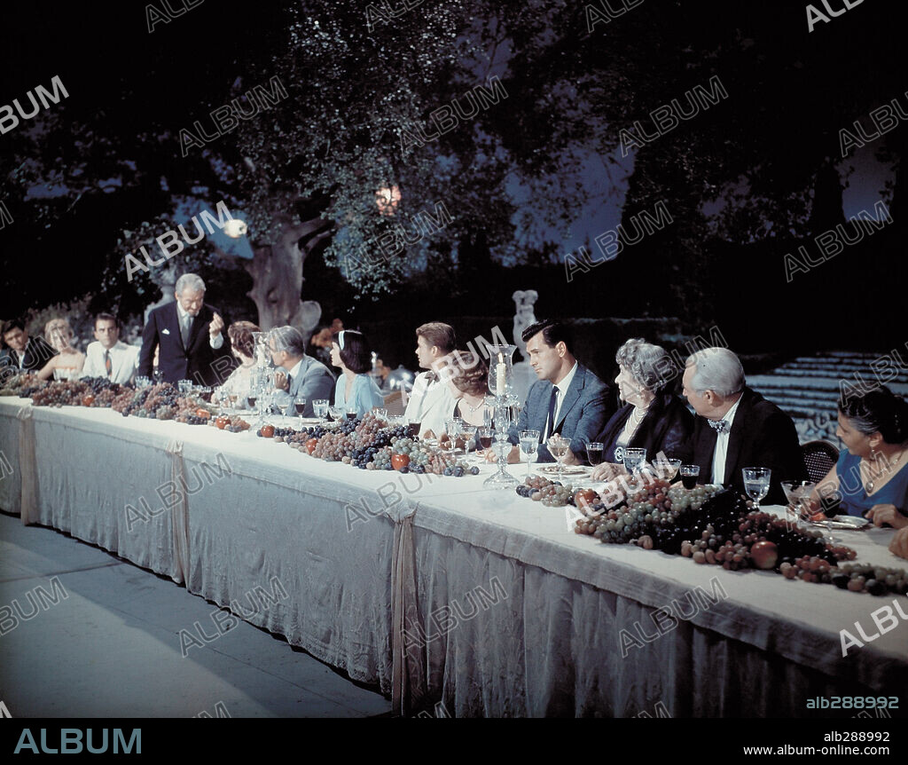 ROCK HUDSON en ESTA TIERRA ES MÍA, 1959 (THIS EARTH IS MINE), dirigida por HENRY KING. Copyright UNIVERSAL PICTURES.